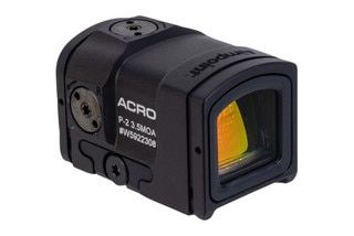 Aimpoint ACRO P-2 3.5 MOA red dot optic.